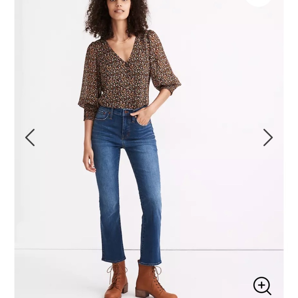 Madewell Cali Demi Boot Cut Jeans